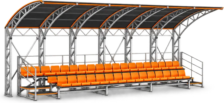 Стационарные трибуны — ScenaZvuk, Астана